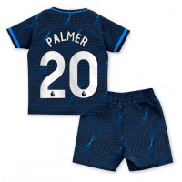 Camiseta Chelsea Cole Palmer #20 Segunda Equipación Replica 2023-24 para niños mangas cortas (+ Pantalones cortos)